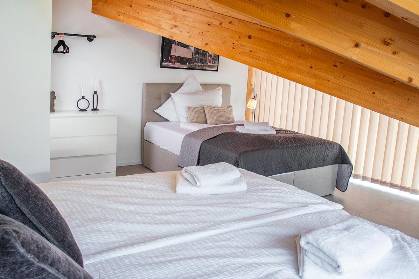 ※Luxus Loft Mit Boxspringbetten Und Heimkino ※ Inzlingen Buitenkant foto